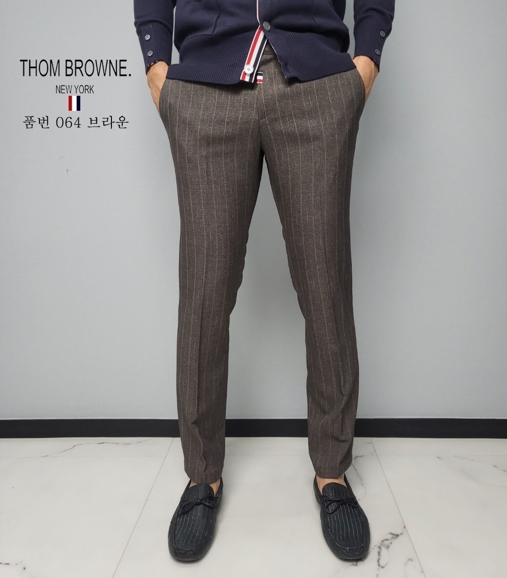 THOM BROWNE 톰브라운 줄지 슬렉스