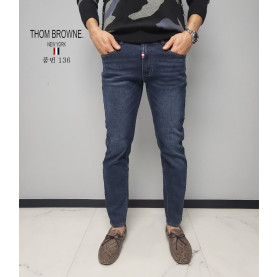 THOM BROWNE 톰브라운 밍크 보아털 청바지