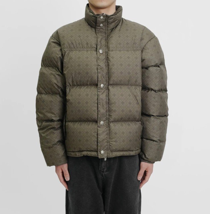 CHROME HEARTS 크롬하츠 모노그램 푸퍼 다운 패딩 자켓