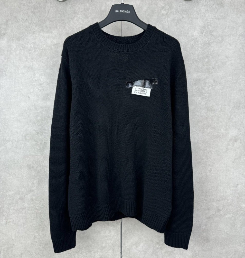 MAISON MARGIELA 메종마르지엘라 로고 넘버링 니트