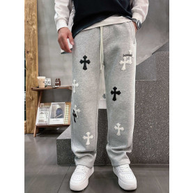 CHROME HEARTS 크롬하츠 십자패치 크로스 팬츠