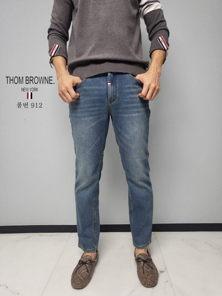 THOM BROWNE 톰브라운 융기모 청바지 (912)