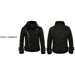 DOLCE&GABBANA 돌체앤가바나 올블랙 무스탕