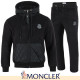 MONCLER 몽클레어 시어링 로고 패치 양털 셋업