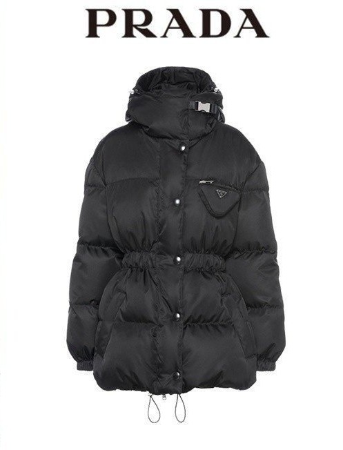 PRADA 프라다 하프 패딩