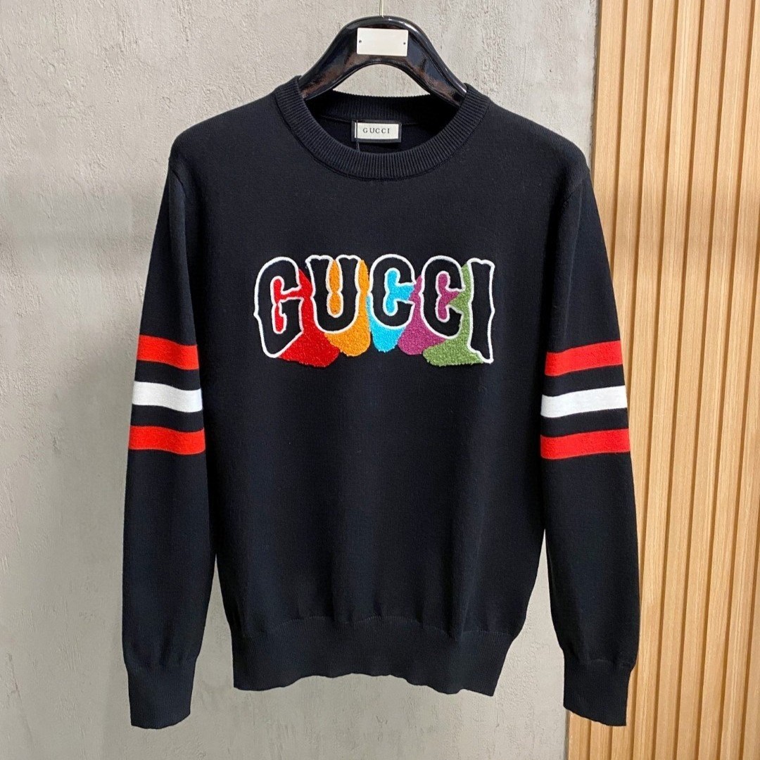 GUCCI 구찌 완장 멀티로고 울니트 2COLOR