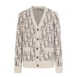 DIOR 디올 M12 캐시미어 오블리크 가디건