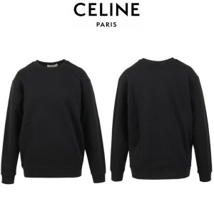 CELINE 셀린느 자수 기모 맨투맨 티셔츠