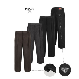 PRADA 프라다 와이드 반밴딩 슬렉스(S133)