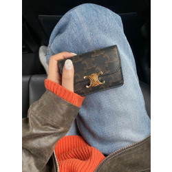 ●실사● 셀린느 스몰 트리옹프 플랩 지갑