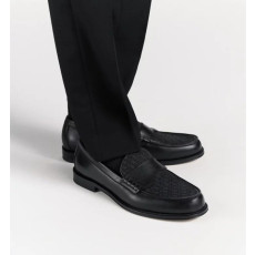 ●실사● 디올 오블리크 자카드 레더 그랑빌 로퍼