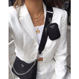 ●실사● 프라다 리에디션 2005 리나일론 백