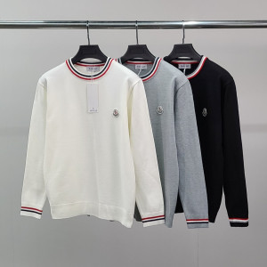MONCLER 몽클레어 소매라인 라운드 니트