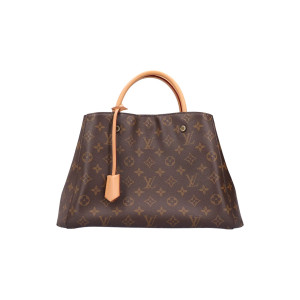 ●실사● 루이비통 모노그램 캔버스 몽테뉴