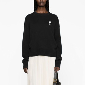 AMI 아미 스몰하트 라운드 니트 2COLOR