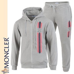 MONCLER 몽클레어 피그먼트 삼선 나염 후드집업 셋업