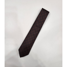 LOUIS VUITTON 루이비통 다미에 패턴 실크 넥타이